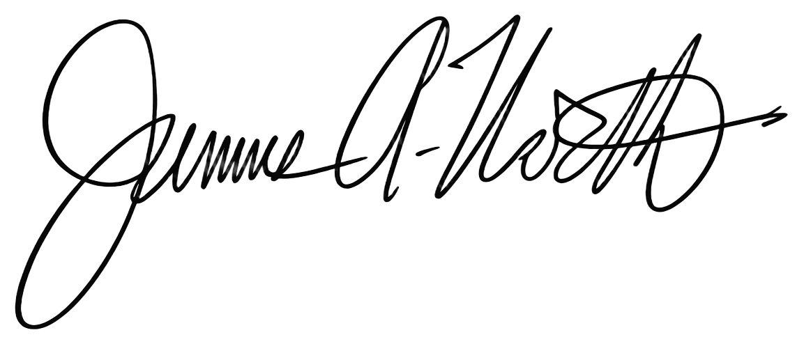 Signature of Very Reverend James A. Worth